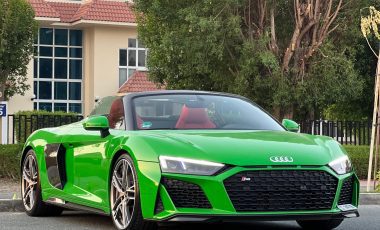 Rent r8 in dubai